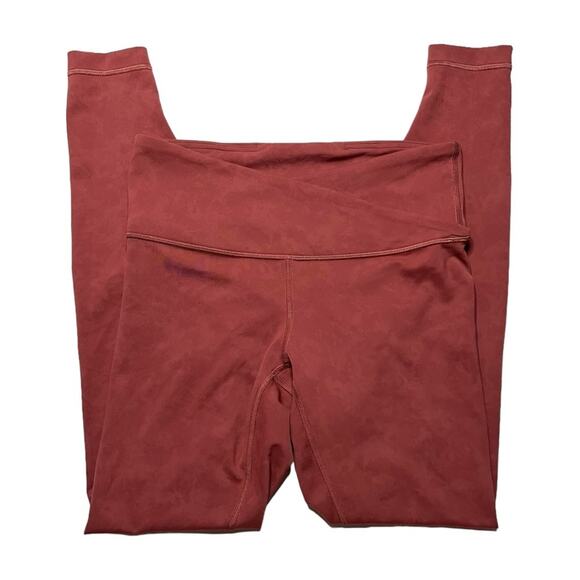 Lululemon Always On High-Rise Tight Sky Wash Print Rustic Clay Size 8 - Picture 1 of 5